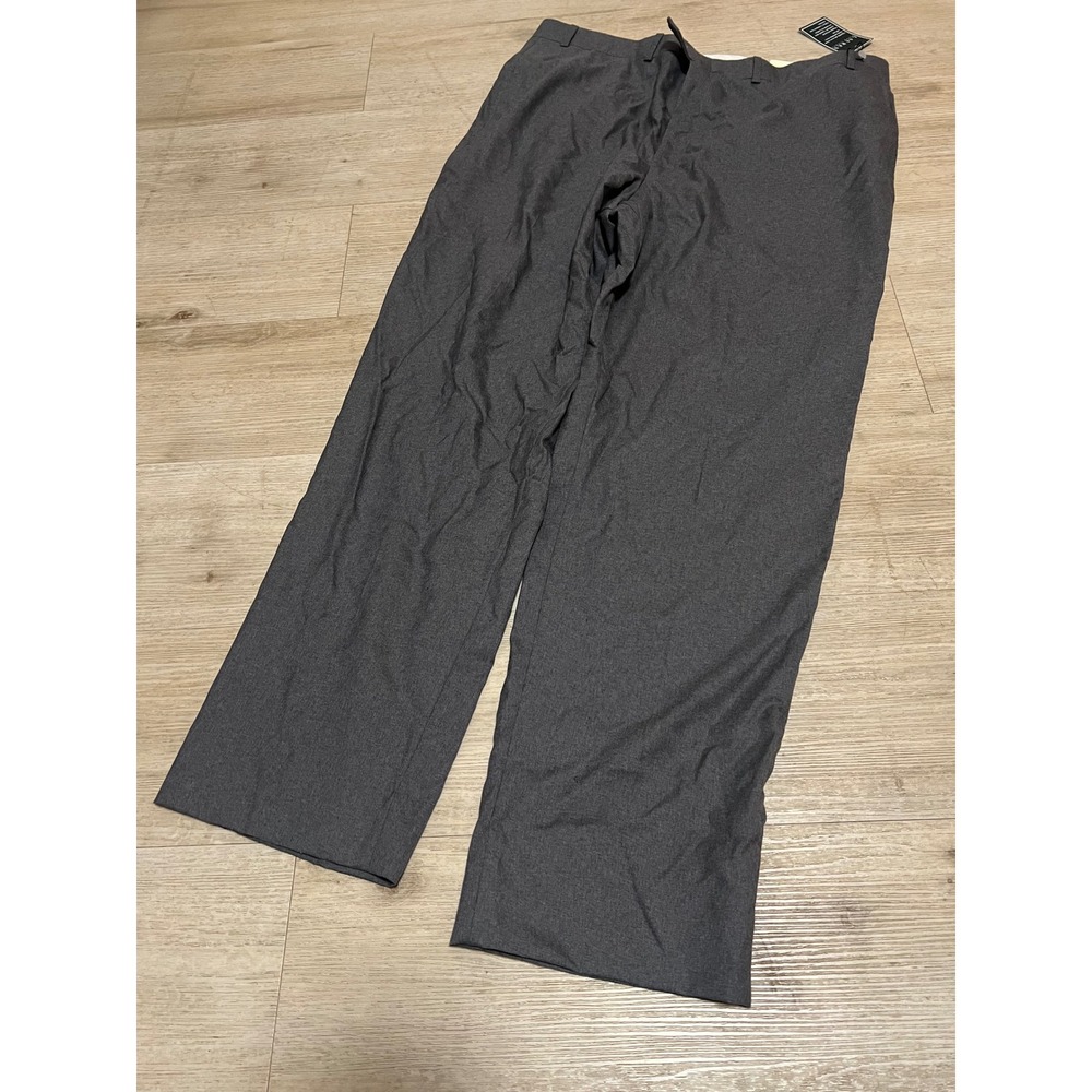 Lauren Ralph Lauren Men's Gray Total Comfort Dress Pants 38W 32L PLEASE READ